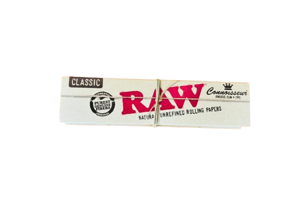 Raw Classic Connoisseur King Size Slim & Tips